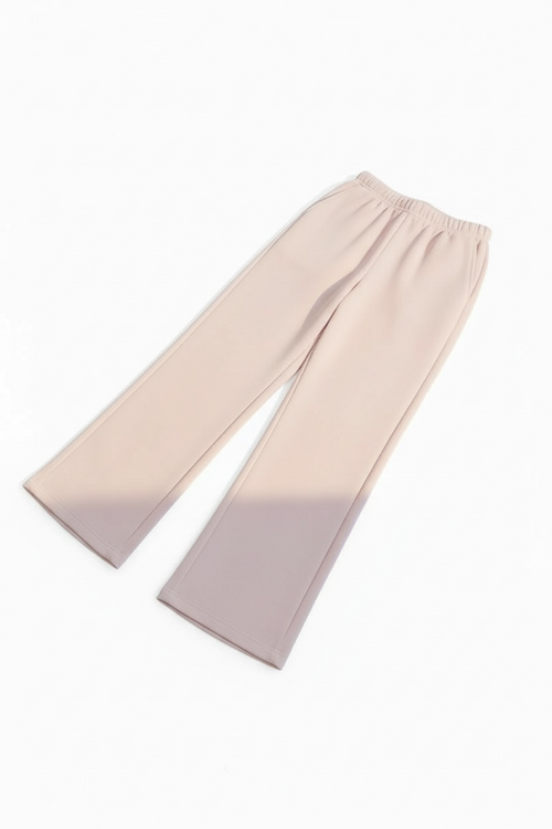 LANI Cloud Fleece Wide Leg Sweatpants Stretch Waist & Pocket