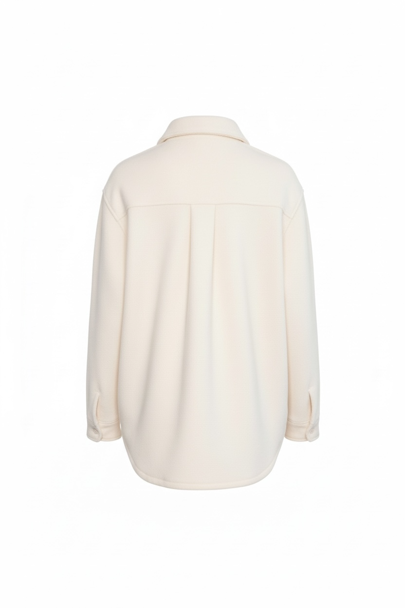 TAYLER Essential Fleece Over-Sized Shacket