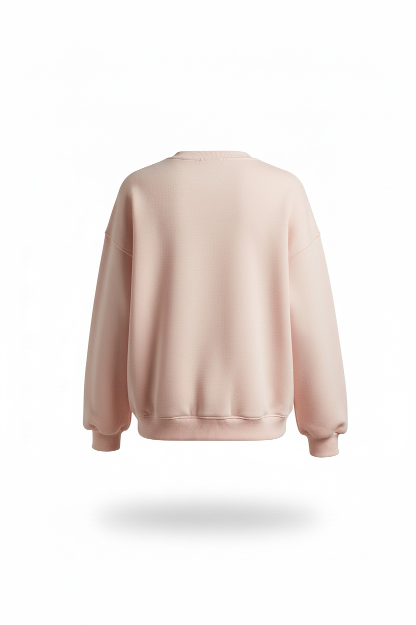 VARSITY Plush Fleece Crew Neck Lounge Pullover Sweatshirt