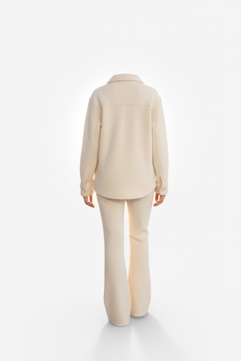 JIYA Essential Fleece Flare SweatPants Stretch Waistband